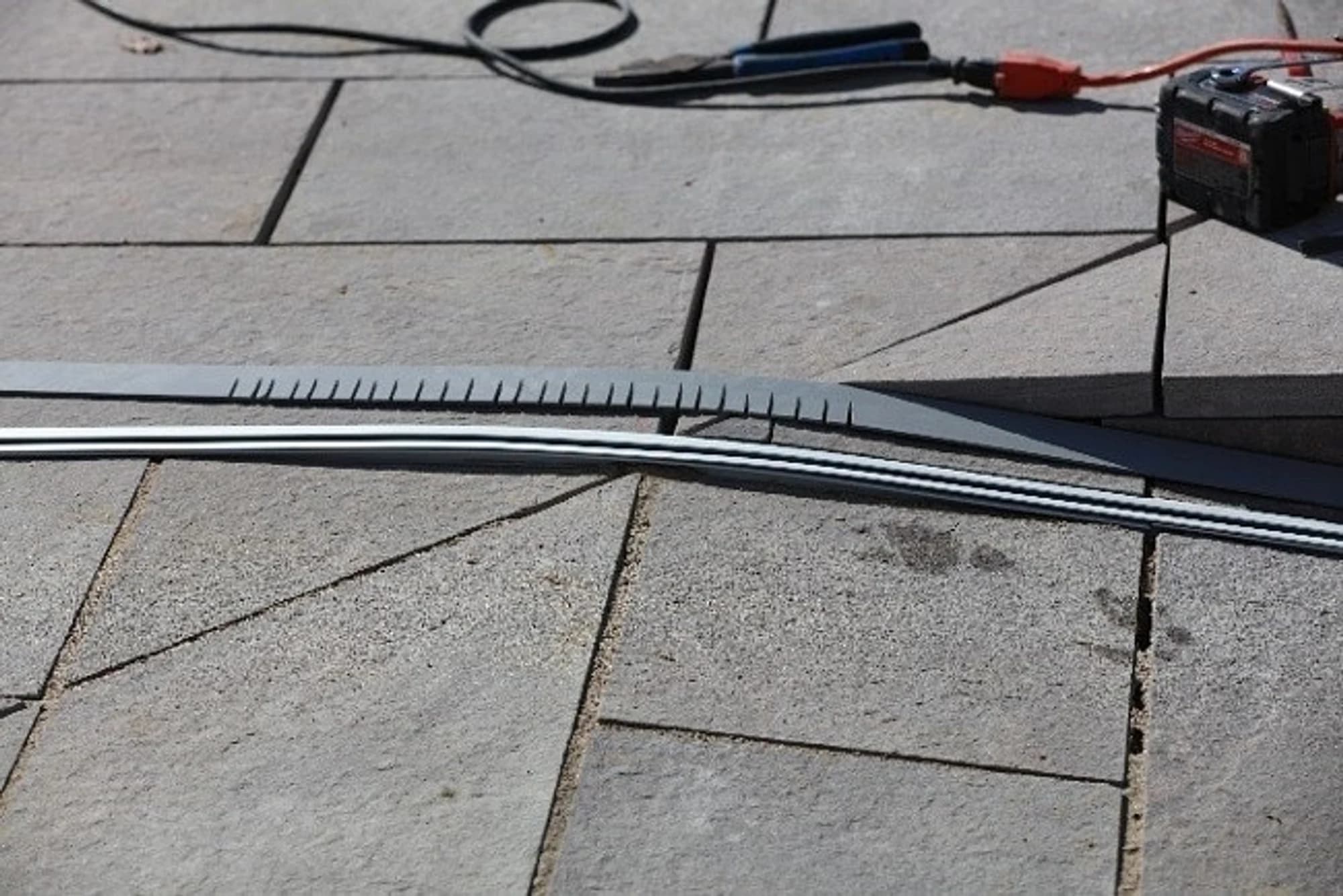 Pool cover installation step 9